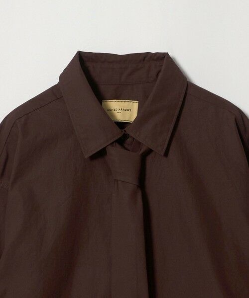 UNITED ARROWS / ユナイテッドアローズ シャツ・ブラウス | コットン タイ シャツ | 詳細9