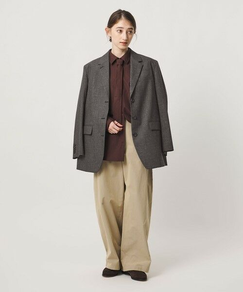 UNITED ARROWS / ユナイテッドアローズ シャツ・ブラウス | コットン タイ シャツ | 詳細2