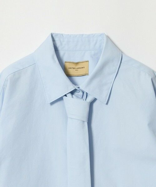 UNITED ARROWS / ユナイテッドアローズ シャツ・ブラウス | コットン タイ シャツ | 詳細22