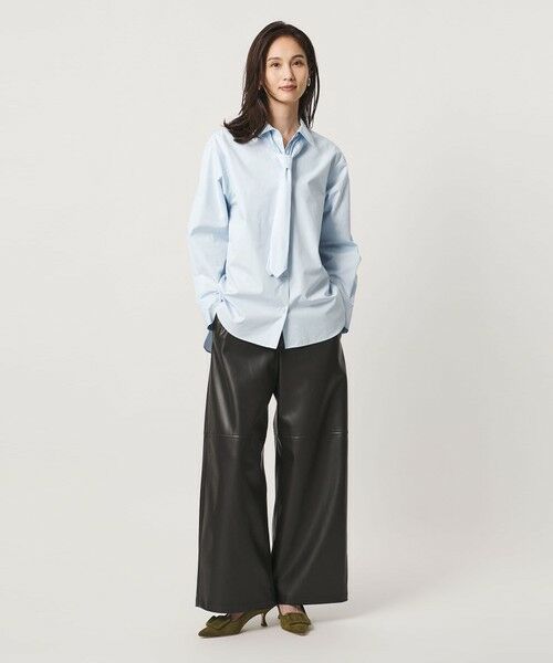 UNITED ARROWS / ユナイテッドアローズ シャツ・ブラウス | コットン タイ シャツ | 詳細17