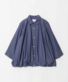 UNITED ARROWS / ユナイテッドアローズ シャツ・ブラウス | コットン ８分袖 バルーン シャツ