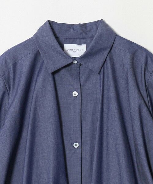 UNITED ARROWS / ユナイテッドアローズ シャツ・ブラウス | コットン ８分袖 バルーン シャツ | 詳細2