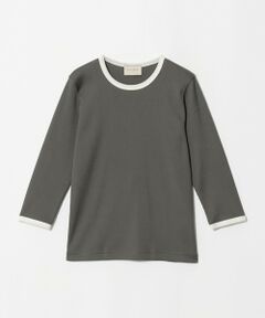 UNITED ARROWS / ユナイテッドアローズ カットソー | ７分袖 リブ バイカラー パイピング カットソー