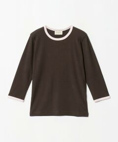 UNITED ARROWS / ユナイテッドアローズ カットソー | ７分袖 リブ バイカラー パイピング カットソー