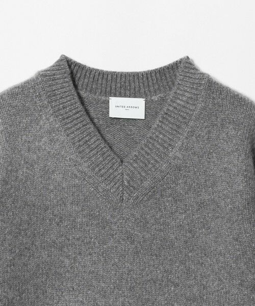 UNITED ARROWS / ユナイテッドアローズ ニット・セーター | CA/W ハーフスリーブ Vネック ニット | 詳細1