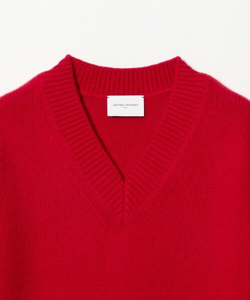 UNITED ARROWS / ユナイテッドアローズ ニット・セーター | CA/W ハーフスリーブ Vネック ニット | 詳細3