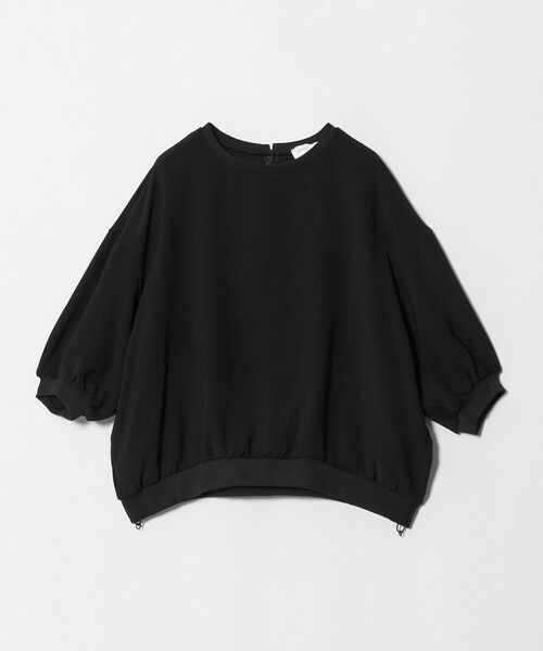 UNITED ARROWS / ユナイテッドアローズ シャツ・ブラウス | COMFY ７分袖 プルオーバー ブラウス ‐ウォッシャブル 防汚 UVカット‐（BLACK）