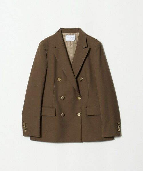 UNITED ARROWS / ユナイテッドアローズ テーラードジャケット | 6B ウール ブレザー 26FW(MD.BROWN)