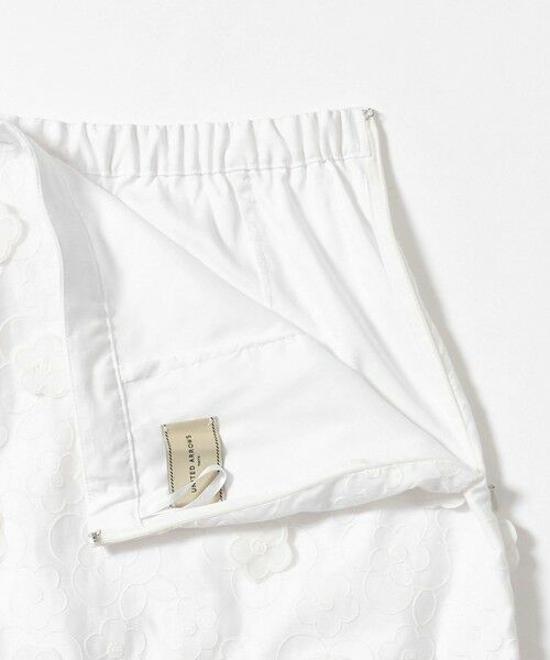 UNITED ARROWS / ユナイテッドアローズ ロング・マキシ丈スカート | 3Dフラワー タイトスカート ‐ウォッシャブル‐ | 詳細1