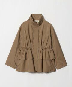 UNITED ARROWS / ユナイテッドアローズ ブルゾン | タフタ ペプラム フリル ブルゾン ‐はっ水‐