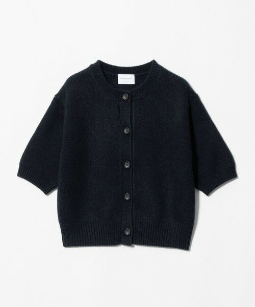 UNITED ARROWS / ユナイテッドアローズ カーディガン・ボレロ | CA/W ハーフスリーブ カーディガン（NAVY）