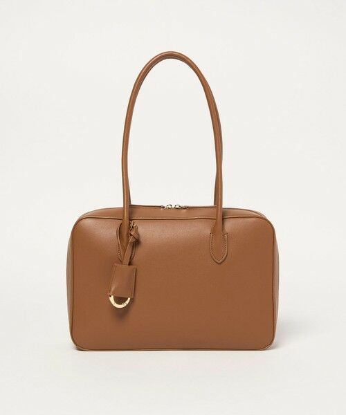 UNITED ARROWS / ユナイテッドアローズ ボストンバッグ | スクエア ボストンバッグ（MD.BROWN）