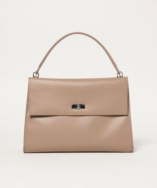 UNITED ARROWS / ユナイテッドアローズ ハンドバッグ | ダブルフラップ ワンハンドル バッグ（BEIGE）