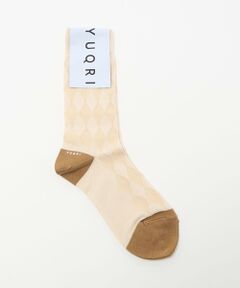 UNITED ARROWS / ユナイテッドアローズ ソックス | ＜YUQRI＞DIAMOND ソックス