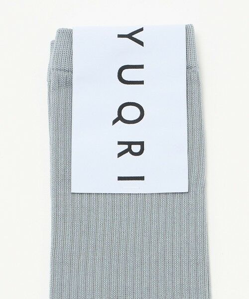 UNITED ARROWS / ユナイテッドアローズ ソックス | ＜YUQRI＞リブ TABI ロングソックス | 詳細4
