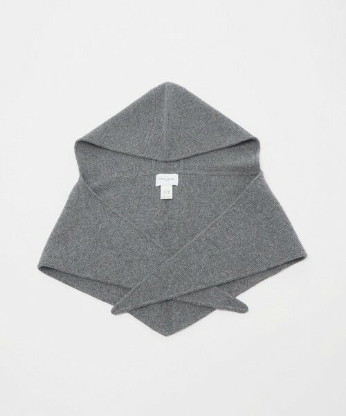 UNITED ARROWS / ユナイテッドアローズ マフラー・ショール・スヌード・ストール | フーデッド ストール（DK.GRAY）