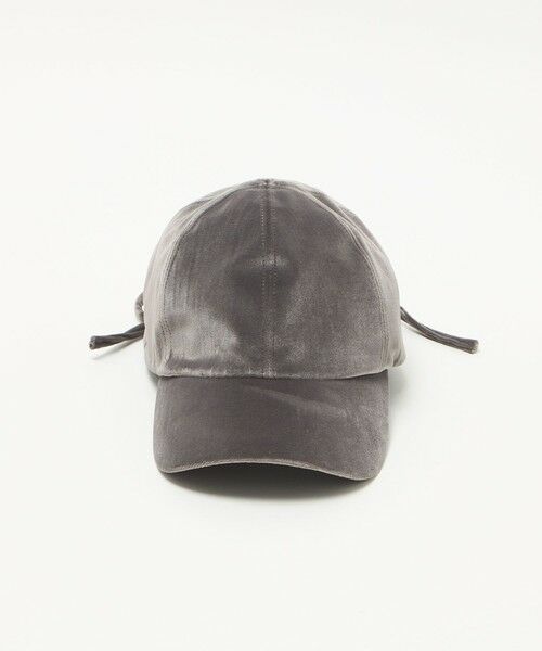 UNITED ARROWS / ユナイテッドアローズ キャップ | ベロア バックリボン キャップ | 詳細3
