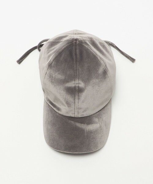 UNITED ARROWS / ユナイテッドアローズ キャップ | ベロア バックリボン キャップ | 詳細6