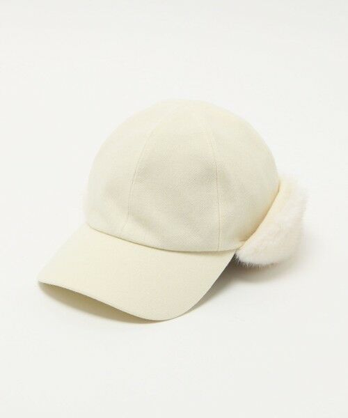 UNITED ARROWS / ユナイテッドアローズ キャップ | トラッパー キャップ（OFF WHITE）