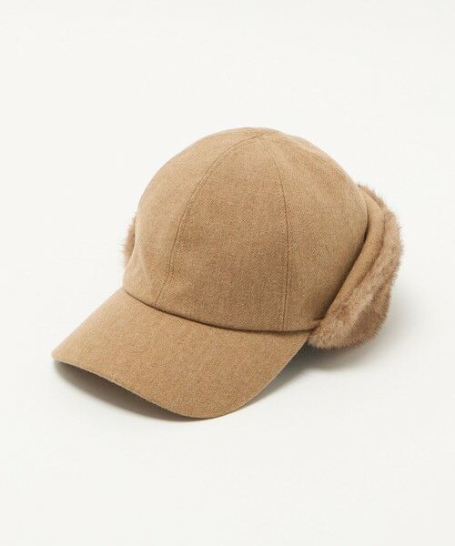 UNITED ARROWS / ユナイテッドアローズ キャップ | トラッパー キャップ（BEIGE）