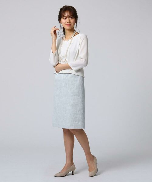 セール ライトツイードワンピース ミニ丈 ひざ丈ワンピース Untitled アンタイトル ファッション通販 タカシマヤファッションスクエア