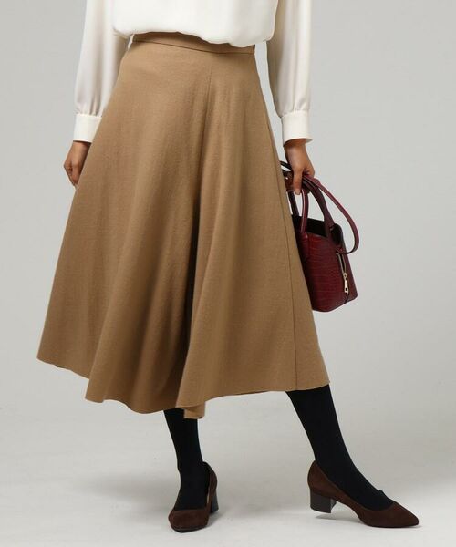 セール ウールフレアガウチョパンツ ショート ハーフ 半端丈パンツ Untitled アンタイトル ファッション通販 タカシマヤファッションスクエア