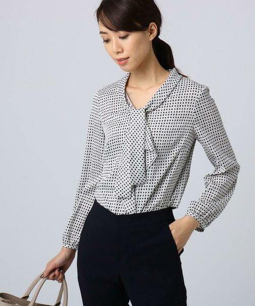 セール 洗える クラシカルダイヤ柄ボウタイブラウス シャツ ブラウス Untitled アンタイトル ファッション通販 タカシマヤファッションスクエア セール 洗える クラシカルダイヤ柄ボウタイブラウス シャツ ブラウス Untitled アンタイトル ファッション通販 タカシマヤファッションスクエア