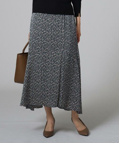 セール 洗える レトロリボンマーメイドスカート ロング マキシ丈スカート Untitled アンタイトル ファッション通販 タカシマヤファッションスクエア