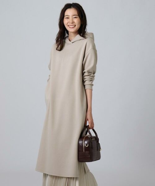 L 洗える パーカーワンピース ミニ丈 ひざ丈ワンピース Untitled アンタイトル ファッション通販 タカシマヤファッションスクエア