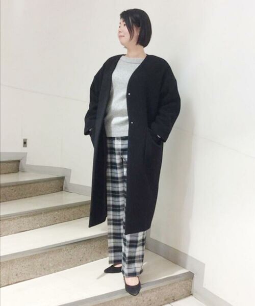 セール L ポンテベロアノーカラーコート ノーカラージャケット Untitled アンタイトル ファッション通販 タカシマヤファッション スクエア