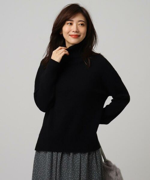 タグ付き新品✩︎⡱ UNTITLED❤︎ウールカシミヤ タートルネックニット ショップジャパン タグ付き新品✩︎⡱ UNTITLED❤︎ウールカシミヤ タートルネックニット ニット/セーター