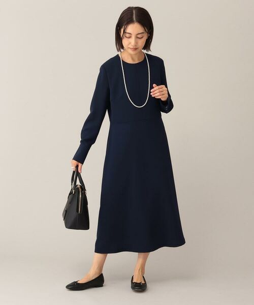 ミモレ丈 ジョーゼットワンピース 洗える ミニ丈 ひざ丈ワンピース Untitled アンタイトル ファッション通販 タカシマヤファッションスクエア