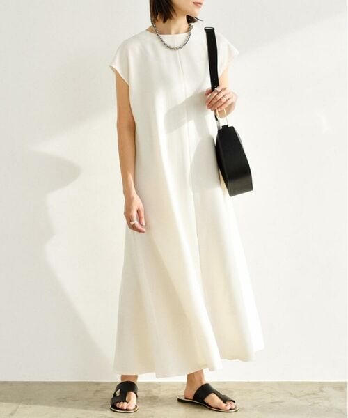 セール ロングフレアワンピース 洗える ロング マキシ丈ワンピース Untitled アンタイトル ファッション通販 タカシマヤファッションスクエア
