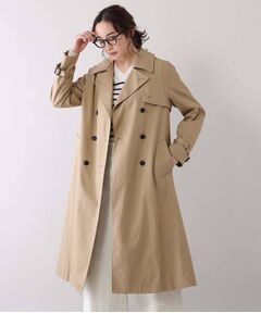 コットンポリエステルギャバジン トレンチコート (トレンチコート ...