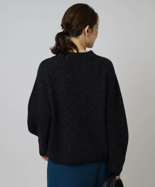 UNTITLED / アンタイトル ニット・セーター | 【ゆったり着られる】ストライプ編み パフスリーブニット | 詳細23