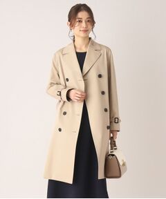コットンポリエステルギャバジン トレンチコート (トレンチコート ...
