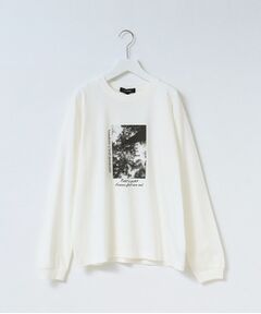 UNTITLED / アンタイトル カットソー | 【WORLD for the World】モノトーンフォトプリントカットソー