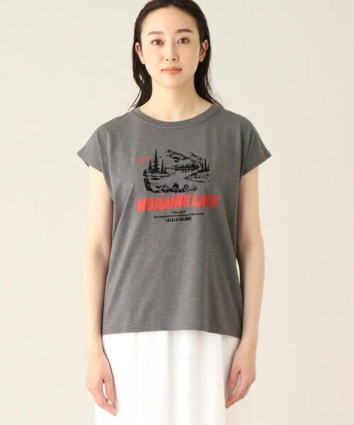 UNTITLED / アンタイトル Tシャツ | 【TICCA】MORAINE フレンチTシャツ | 詳細2