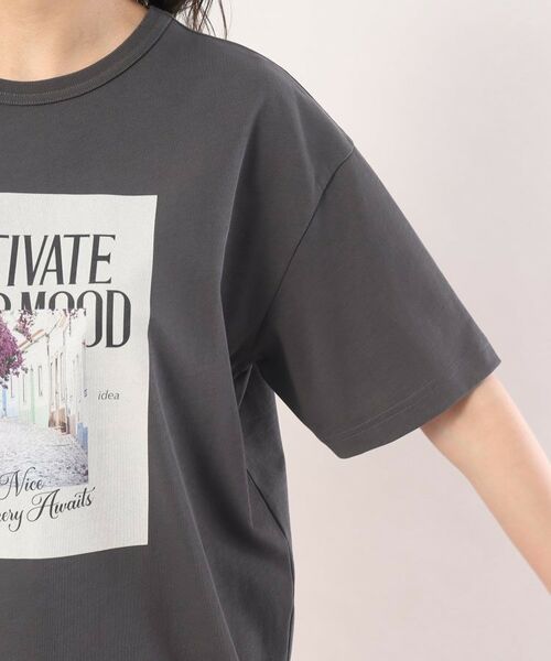 UNTITLED / アンタイトル Tシャツ | 【洗える】カジュアルフォトプリントTシャツ | 詳細6