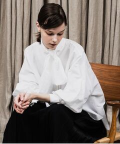 UNTITLED / アンタイトル シャツ・ブラウス | リッチクロスハイネックシャツ