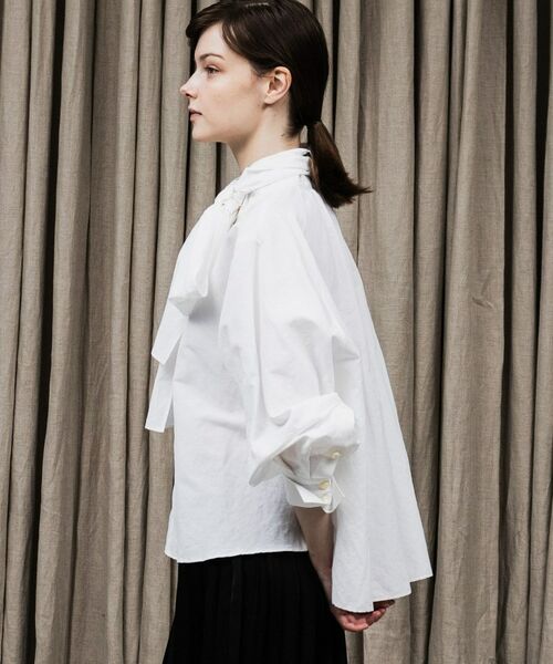 UNTITLED / アンタイトル シャツ・ブラウス | リッチクロスハイネックシャツ | 詳細2