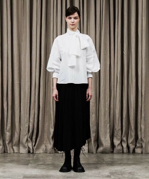 UNTITLED / アンタイトル シャツ・ブラウス | リッチクロスハイネックシャツ | 詳細5