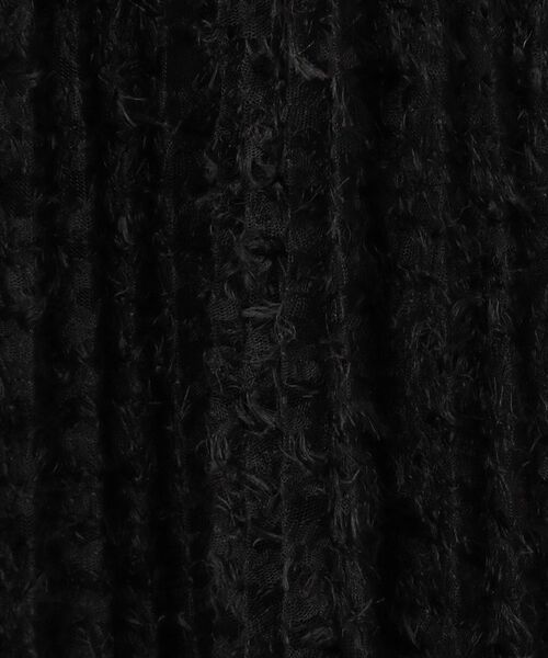 UNTITLED / アンタイトル ロング・マキシ丈スカート | 【冬おすすめ！1枚で着映える】ヘアリーチュール プリーツスカート | 詳細26