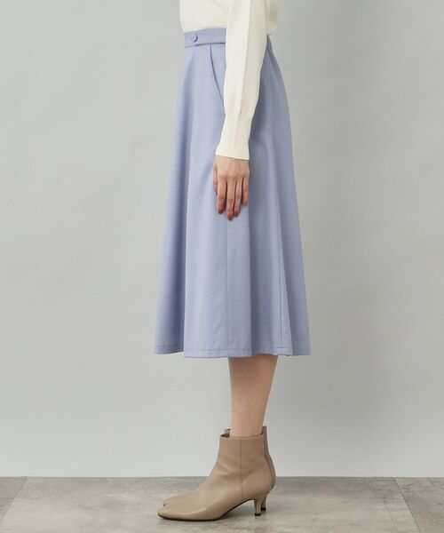 UNTITLED / アンタイトル スカート | 【通勤】ベルトデザイン サキソニースカート | 詳細3