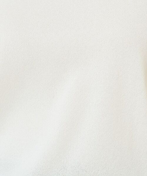 UNTITLED / アンタイトル ニット・セーター | 【春夏ニット／薄手／６色展開】ペーパーエステル 袖スリットニット | 詳細12