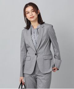 【夏スーツ／UV／洗える】カトレアジャージ テーラードジャケット