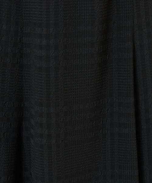 UNTITLED / アンタイトル ロング・マキシ丈スカート | 【清涼感／洗える】シアーチェック フレアスカート | 詳細11
