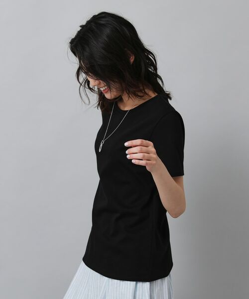 UNTITLED / アンタイトル Tシャツ | 【スーツ／ベーシック／透けにくい】半袖インナー | 詳細12