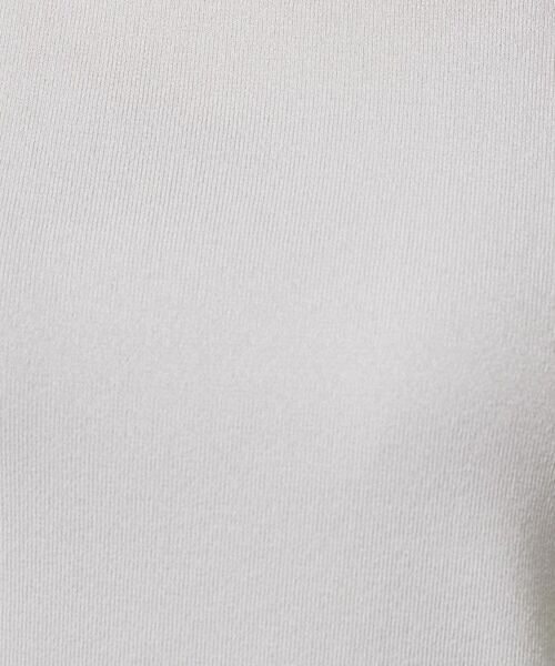 UNTITLED / アンタイトル ニット・セーター | 【清涼感／5分袖】袖スリット　ハイゲージプルオーバーニット | 詳細23