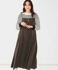 UNTITLED / アンタイトル ワンピース | 【着丈調節可能】フィブリルサテン キャミワンピース